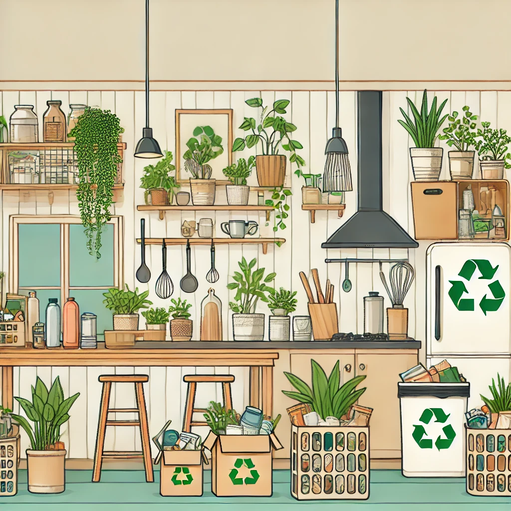 Como deixar sua casa organizada de forma sustentável de forma prática